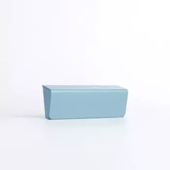 Футляр для очков на магните, однотонный, размер 16.25.83.3 см, голубой