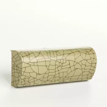 Футляр для очков на хлопушке, с принтом, размер 15.55.53 см, хаки