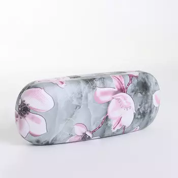 Футляр для очков на хлопушке, длина 16 см, с принтом