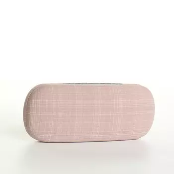 Футляр для очков на хлопушке, размер 1663 см, розовый
