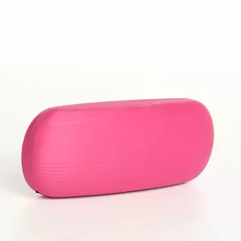 Футляр для очков на хлопушке, однотонный, размер 1663 см, розовый