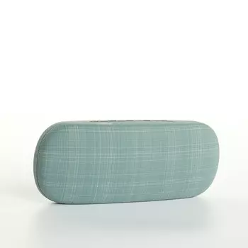 Футляр для очков на хлопушке, размер 1663 см, зеленый