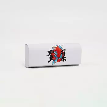 Футляр для очков на магните, цвет белый