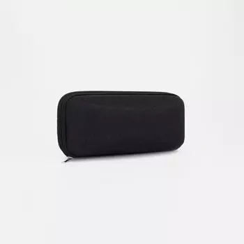 Футляр для очков на молнии, цвет черный