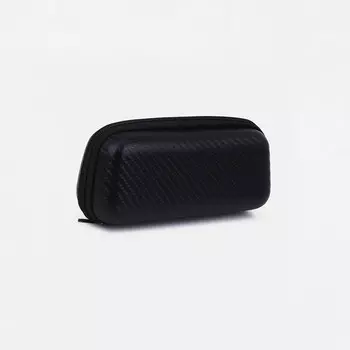 Футляр для очков на молнии, цвет черный