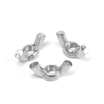 Гайка-барашек лом, с округлыми лепестками, din 315, оцинкованная, м6, 5 кг