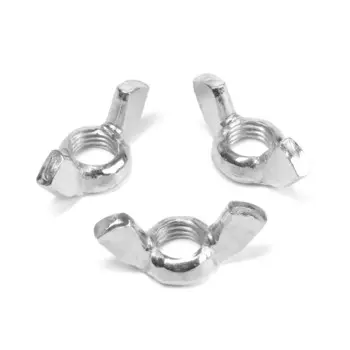 Гайка-барашек лом, с округлыми лепестками, din 315, оцинкованная, м12, 5 кг