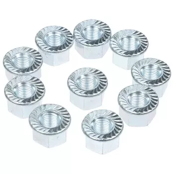 Гайка оси dream bike, 8 мм, серебристая