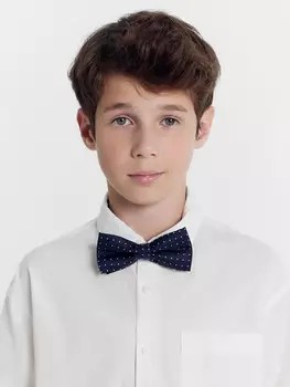 Галстук-бабочка для мальчиков в синем цвете