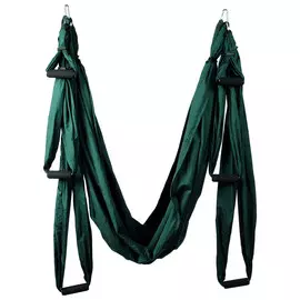 Гамак для йоги sangh, 250140 см, цвет зеленый