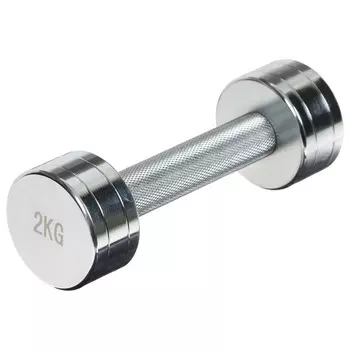 Гантель хромированная onlytop, 2 кг