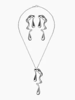 Гарнитур 2 предмета: кулон, серьги