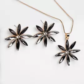 Гарнитур 2 предмета: серьги, кулон