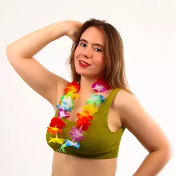 Гавайское ожерелье световое