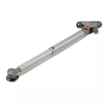 Газлифт 100n cappio, доводчик, бесшумное открывание/закрывание, серый, дополнительная защита, 2 шт.