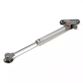 Газлифт 100n cappio, доводчик, бесшумное открывание/закрывание, серый