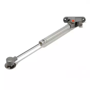 Газлифт 120n cappio, доводчик, бесшумное открывание/закрывание, серый, 2 шт.