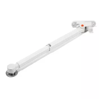 Газлифт 120n cappio, доводчик, бесшумное открывание/закрывание, белый, дополнительная защита, 2 шт.