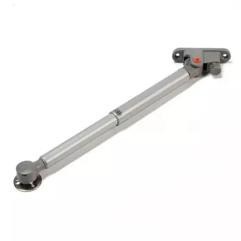 Газлифт 120n cappio, доводчик, бесшумное открывание/закрывание, серый, дополнительная защита, 2 шт.