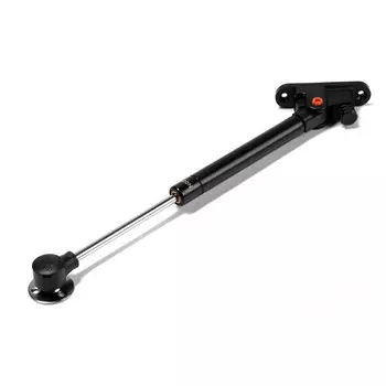 Газлифт 120n cappio, доводчик, бесшумное открывание/закрывание, черный, 2 шт.