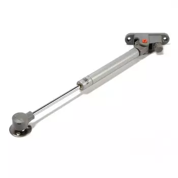 Газлифт 120n cappio, доводчик, бесшумное открывание/закрывание, серый