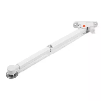 Газлифт 80n cappio, доводчик, бесшумное открывание/закрывание, белый, дополнительная защита, 2 шт.