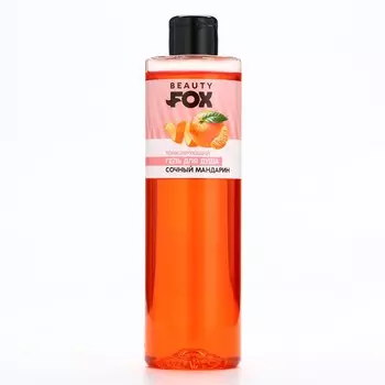 Гель для душа, 500 мл, аромат мандарина, beauty fox