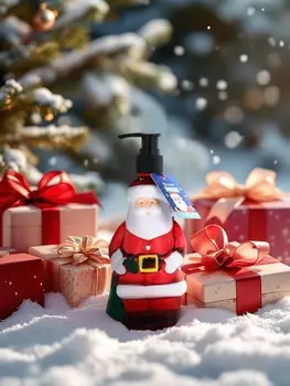 Гель для душа новогодний, 300 мл, аромат зимняя свежесть, ural lab