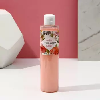 Гель для душа secret garden, 250 мл, аромат ягоднного ассорти, чистое счастье