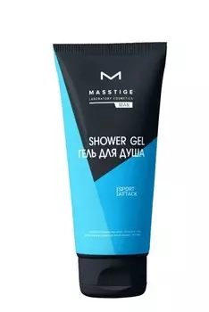 Гель для душа sport attack 200мл