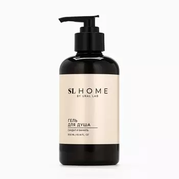 Гель для душа ural lab, 300 мл, аромат сандала и ванили