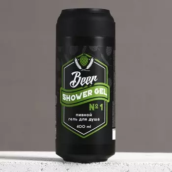 Гель для душа пиво hard line, 400 мл, аромат кедра