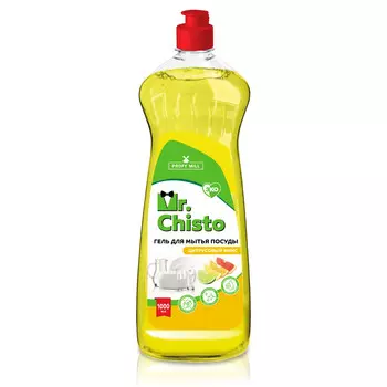 Гель для мытья посуды "Mr. Chisto" цитрусовый микс