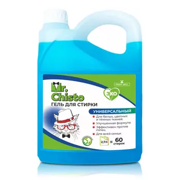 Гель для стирки «Mr.Chisto» Универсальный 2,7 л