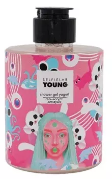 Гель-йогурт для душа с экстрактами зеленого кофе и какао 300 мл