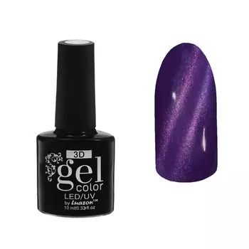 Гель-лак для ногтей 3d, трехфазный led/uv, под магнит, 10 мл, цвет 20-035, фиолетовый