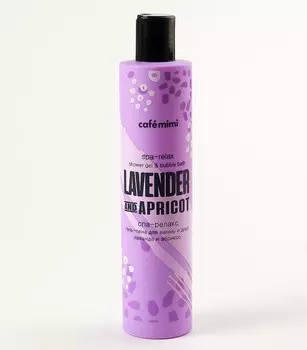 Гель-пена для душа Спа-релакс лаванда и абрикос 300 мл