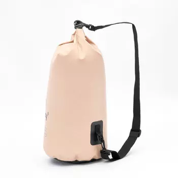 Гермомешок туристический maclay, 40 л, 500d, с лямкой, бежевый