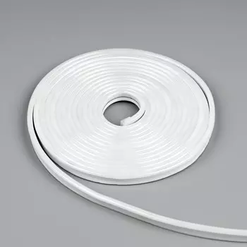 Гибкий неон luazon lighting 6 12 мм, ip65, 10 м, smd2835, 120 led/м, 12 в, свечение теплое белое