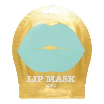 Гидрогелевая маска для губ с экстрактом мяты