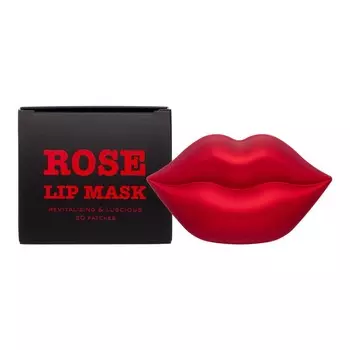 Гидрогелевая маска для губ с экстрактом розы