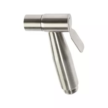 Гигиеническая лейка zein z4162, 1 режим, нержавеющая сталь, цвет сатин