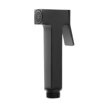 Гигиеническая лейка zein z4165, 1 режим, цинк, цвет черный