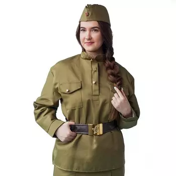 Гимнастерка военная женская, люкс, р. 44-46