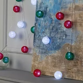 Гирлянда-нить, 5 м с насадками