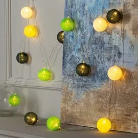 Гирлянда - нить, 5 м с насадками