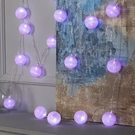 Гирлянда - нить, 5 м с насадками