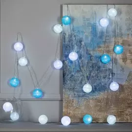 Гирлянда - нить, 5 м с насадками