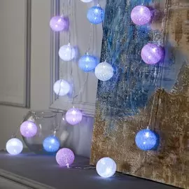 Гирлянда - нить, 5 м с насадками