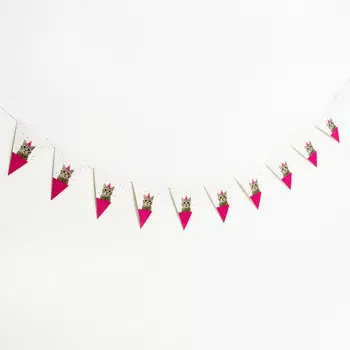 Гирлянда бумажная